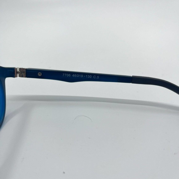 YOGO Vision Women's Eyeglasses Frame Blue 46-19-130 H6826 - Picture 7 of 8